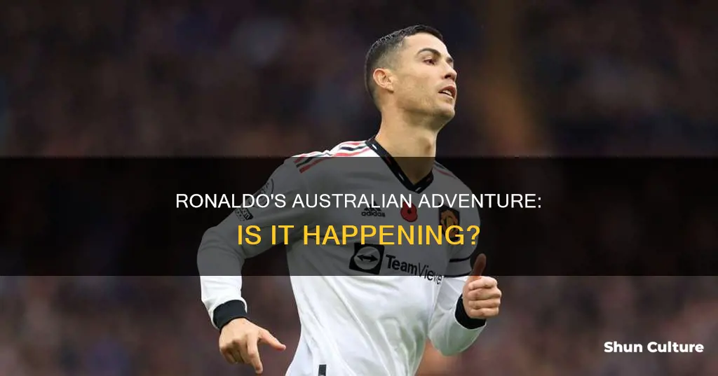 is cristiano ronaldo coming to australia