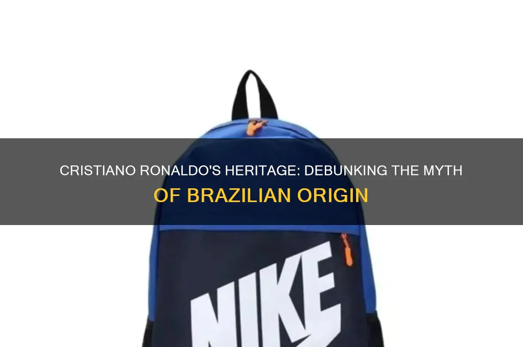 is cristiano ronaldo of brazil origin