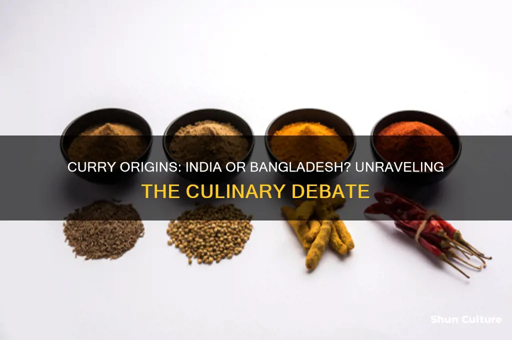 is curry from india or bangladesh