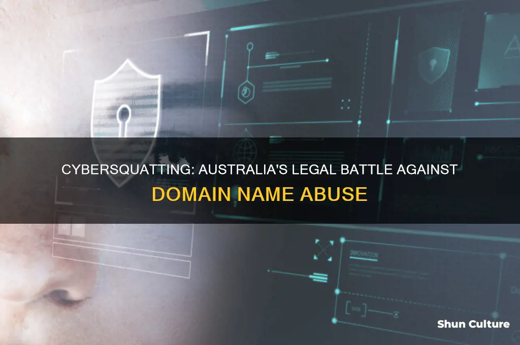 is cybersquatting illegal in australia