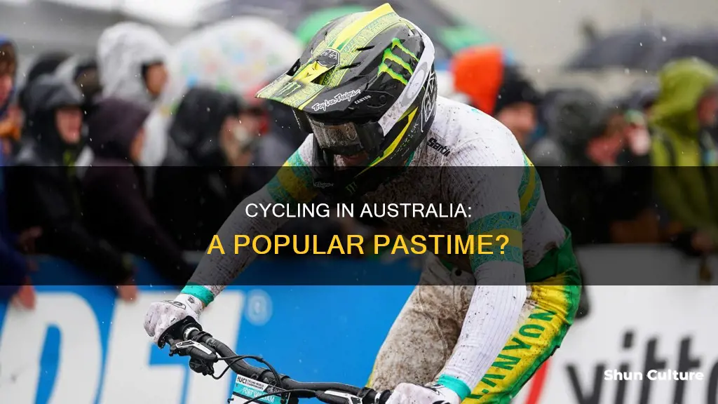 is cycling popular in australia