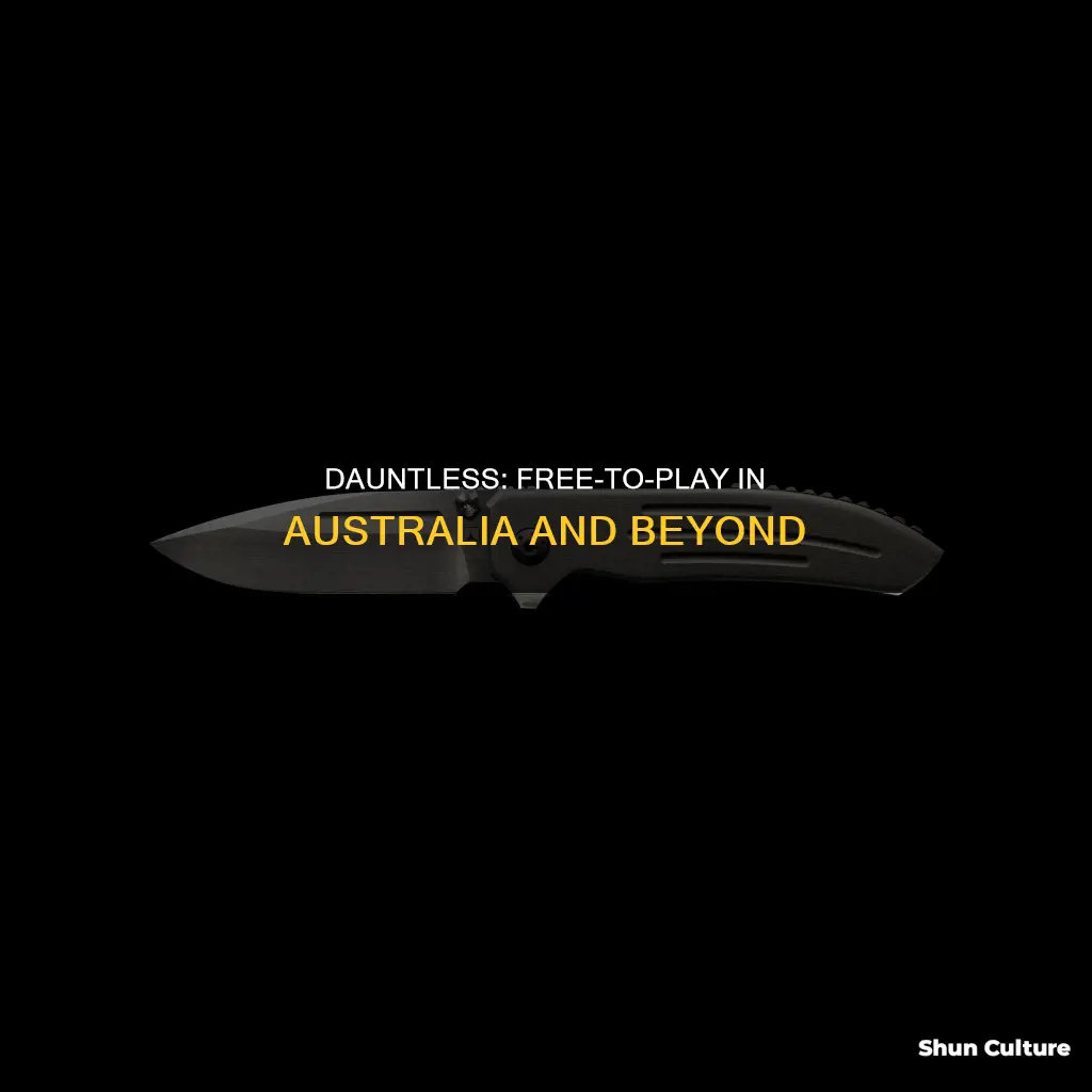 is dauntless free in australia