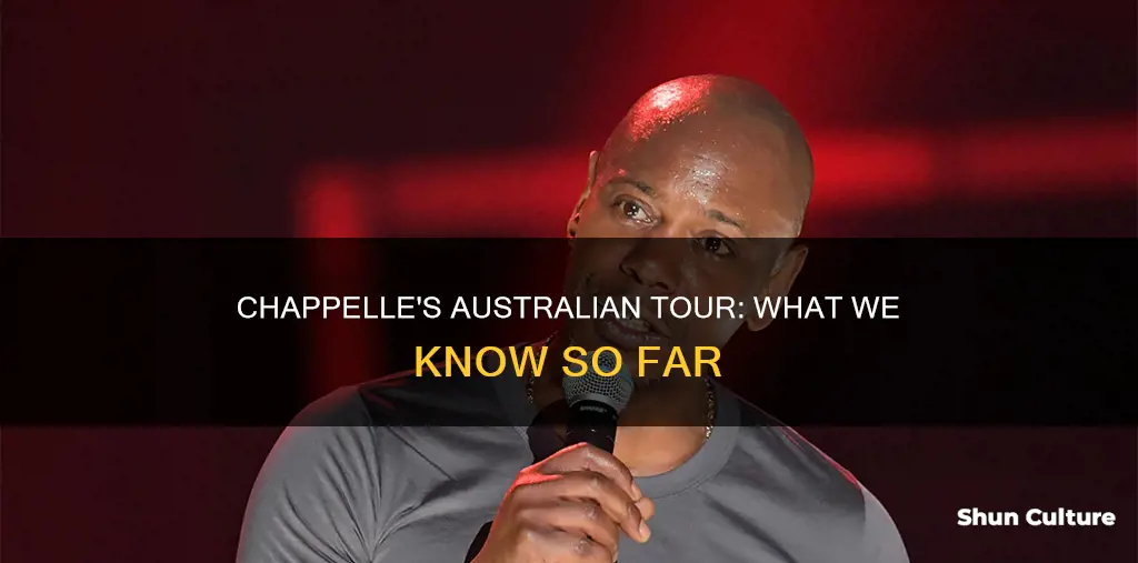 is dave chappelle coming to australia