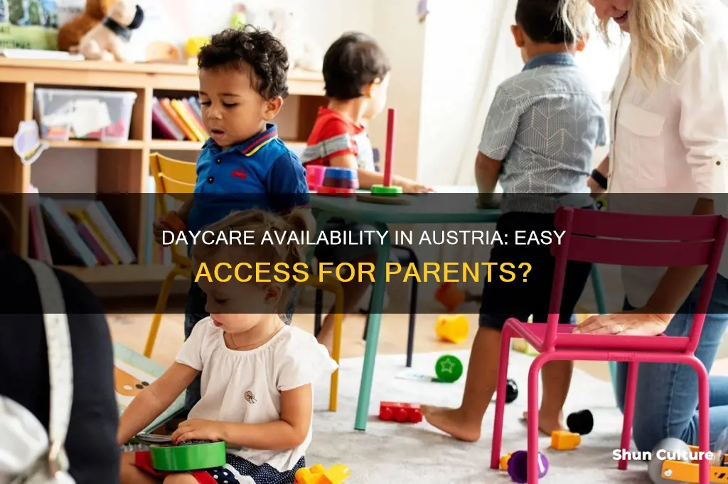 is daycares easily available in austria