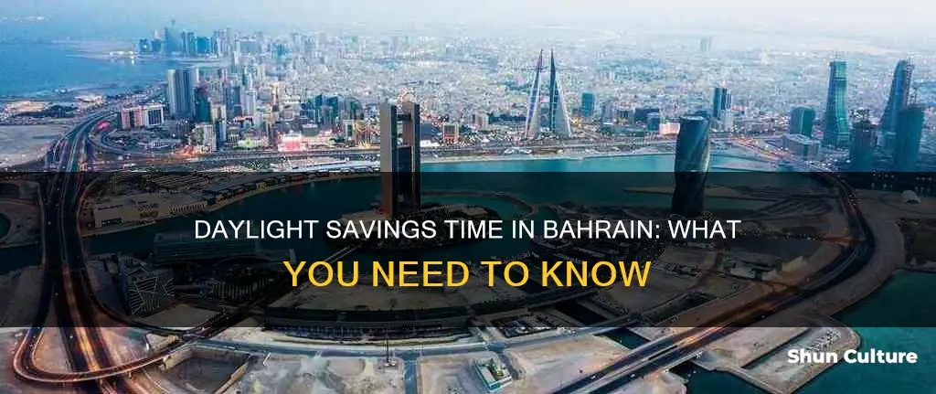 is daylight savings time observed in bahrain