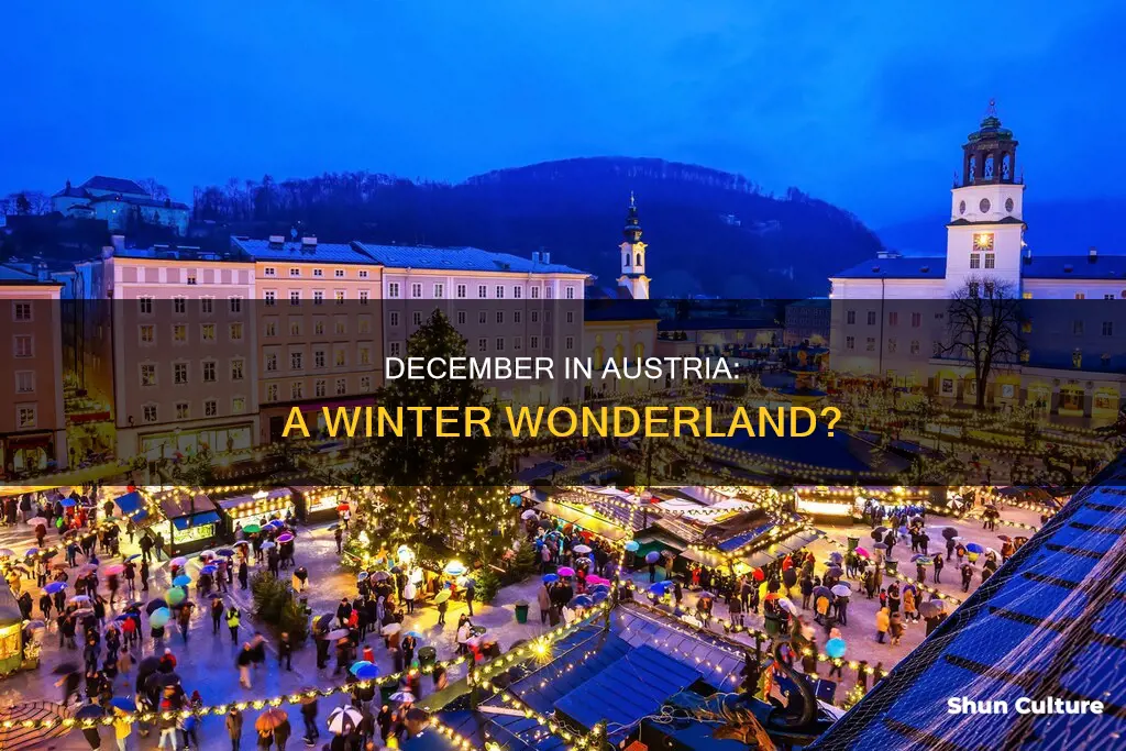 is december a good time to visit austria