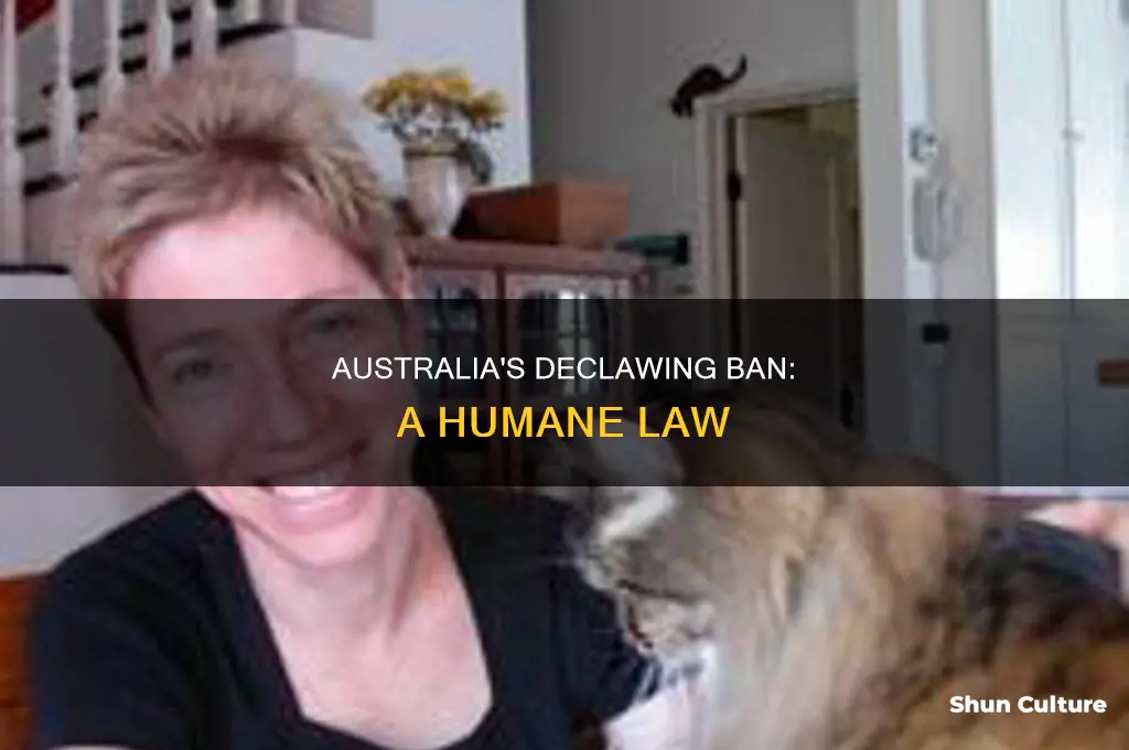 is declawing illegal in australia