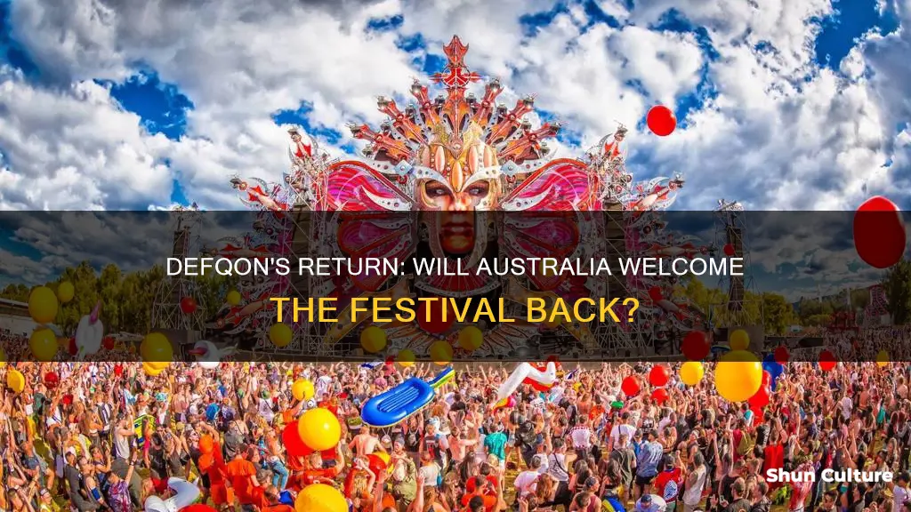 is defqon coming back to australia