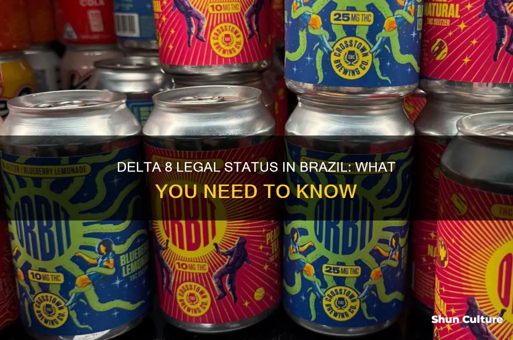 is delta 8 legal in brazil