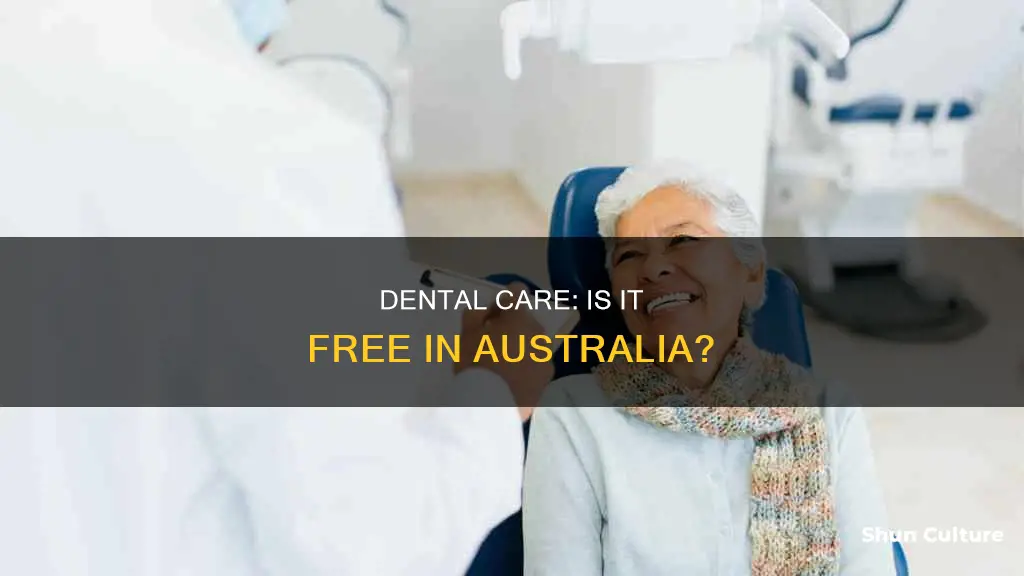 is dental free in australia