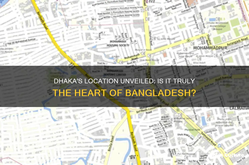 is dhaka in bangladesh