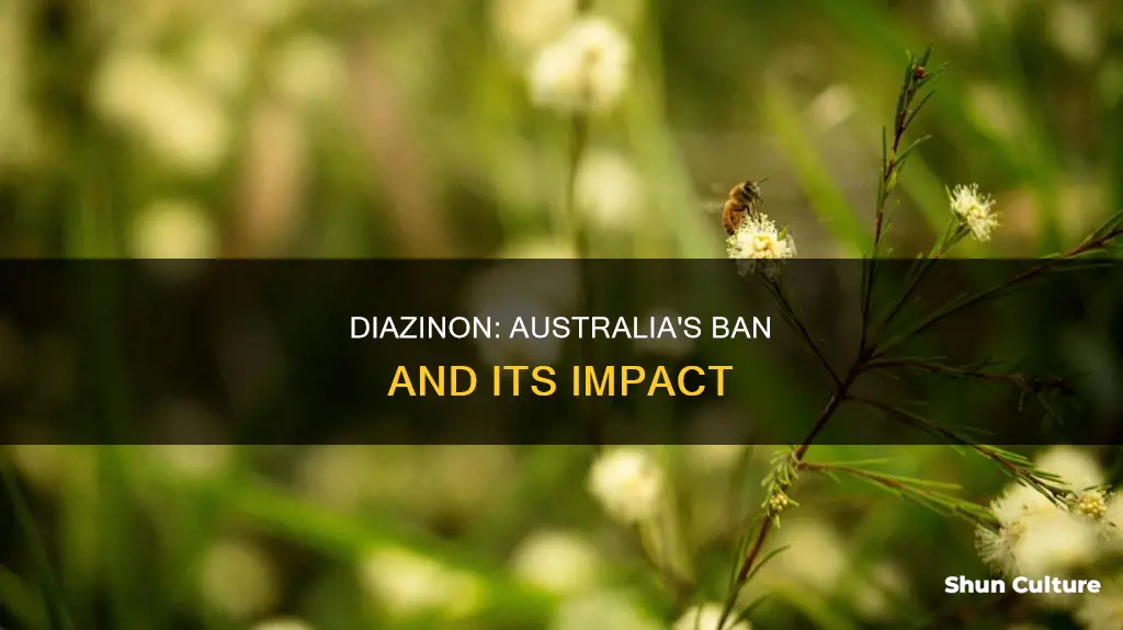 is diazinon banned in australia