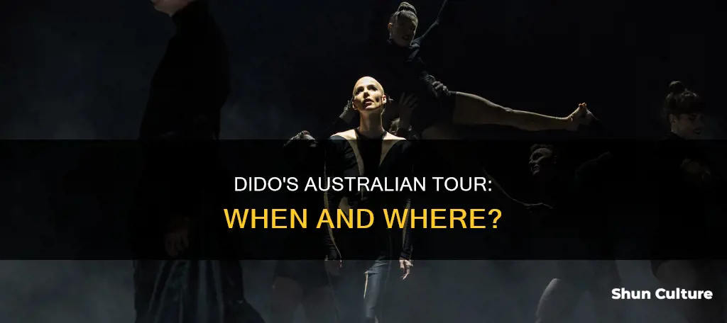 is dido coming to australia