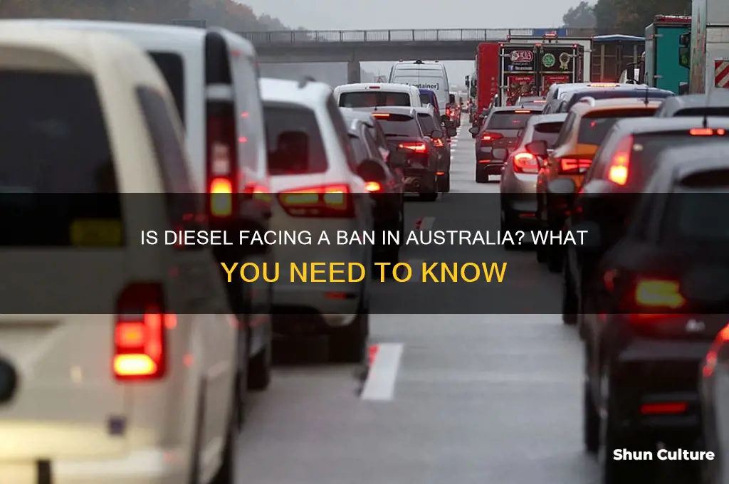is diesel going to be banned in australia