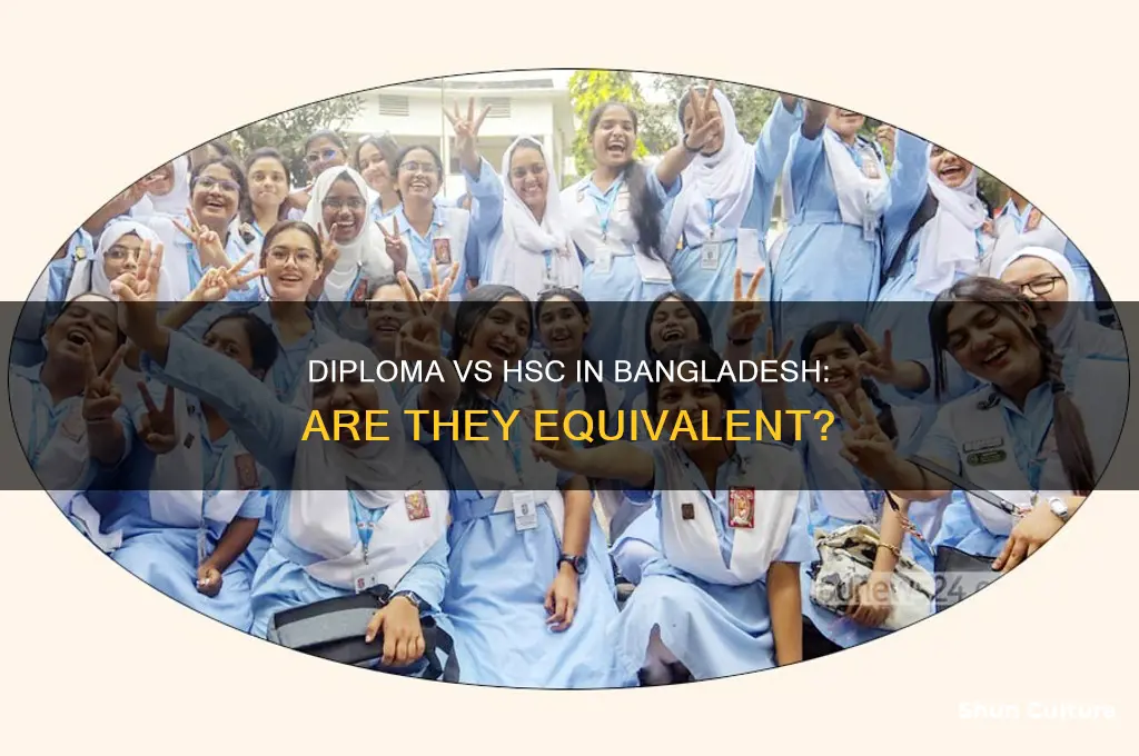 is diploma equivalent to hsc in bangladesh
