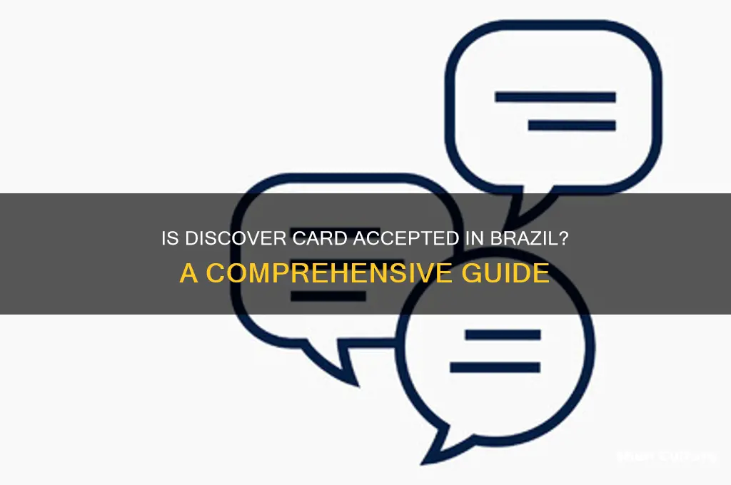 is discover card accepted in brazil