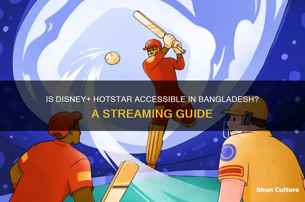 is disney hotstar available in bangladesh