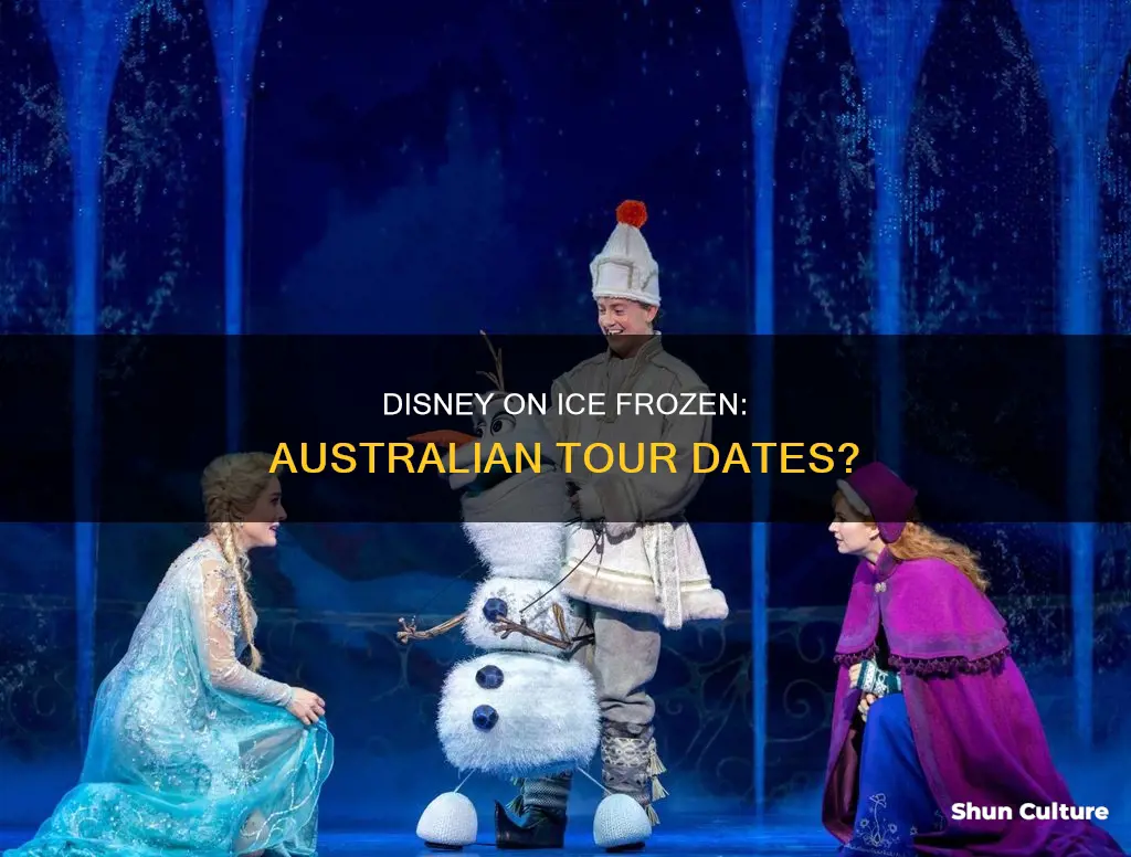 is disney on ice frozen coming to australia