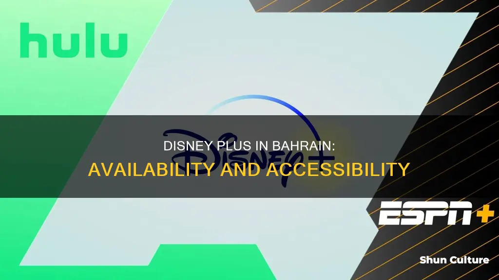 is disney plus available in bahrain