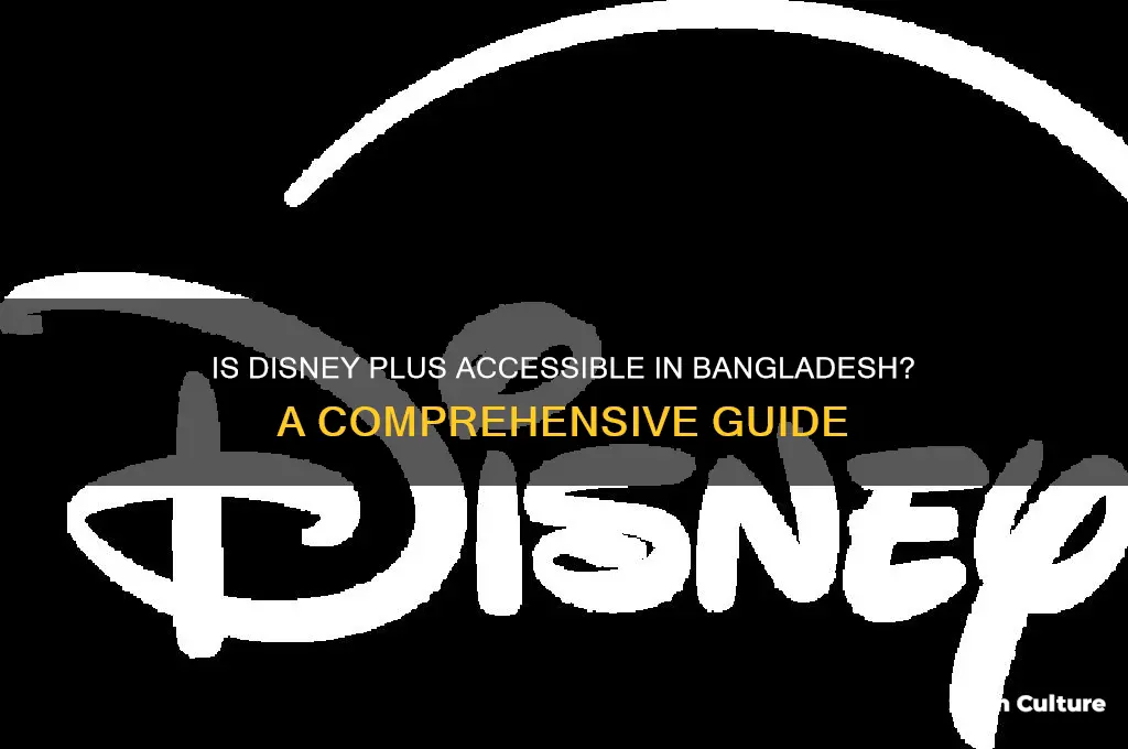 is disney plus available in bangladesh