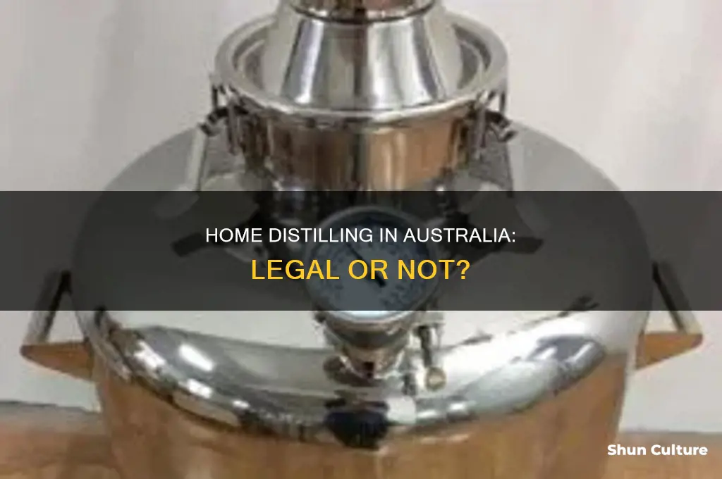 is distilling illegal in australia