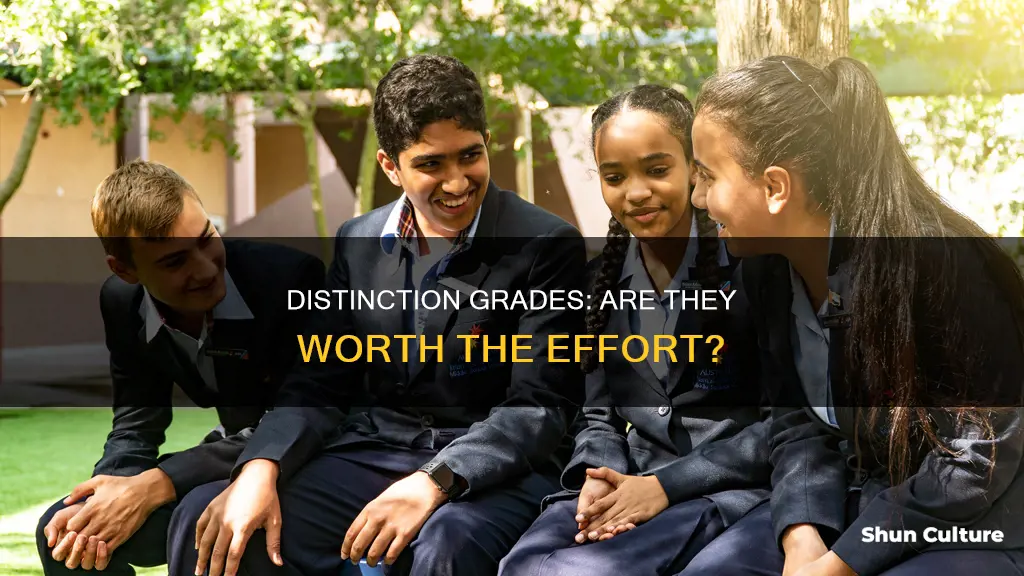 is distinction a good grade in australia