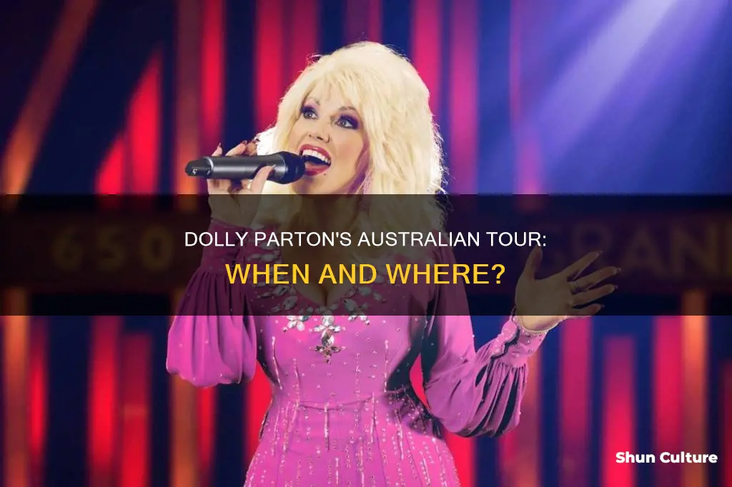 is dolly parton coming to australia
