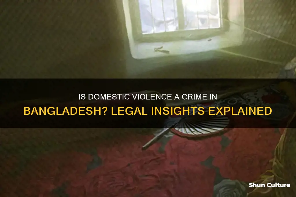 is domestic violence a crime in bangladesh
