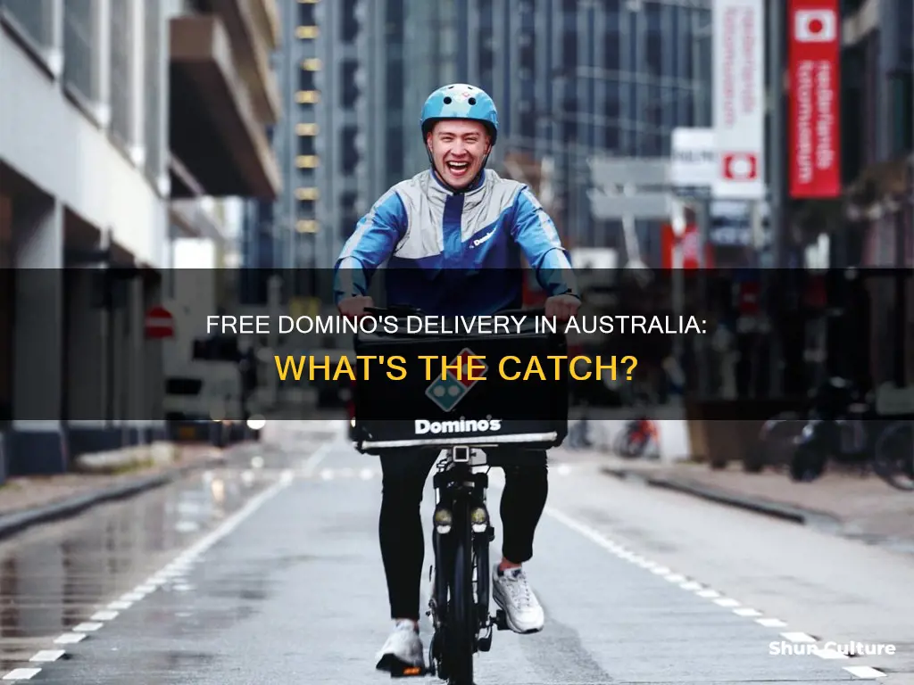 is dominos delivery free australia