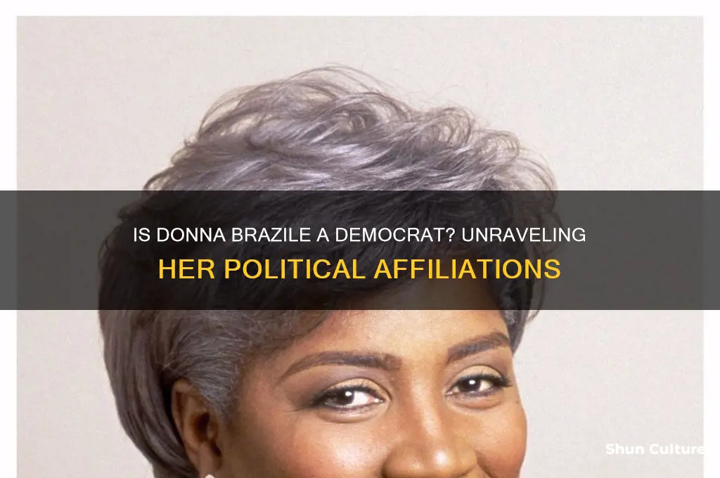 is donna brazil a democrat