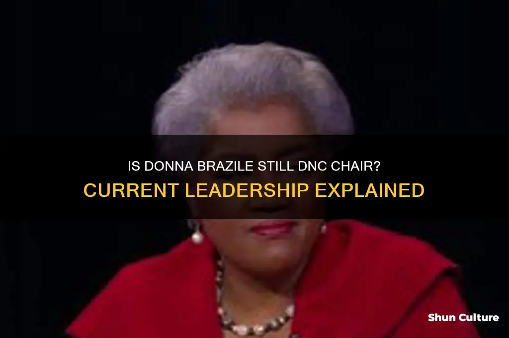 is donna brazil still chairman of the dmc
