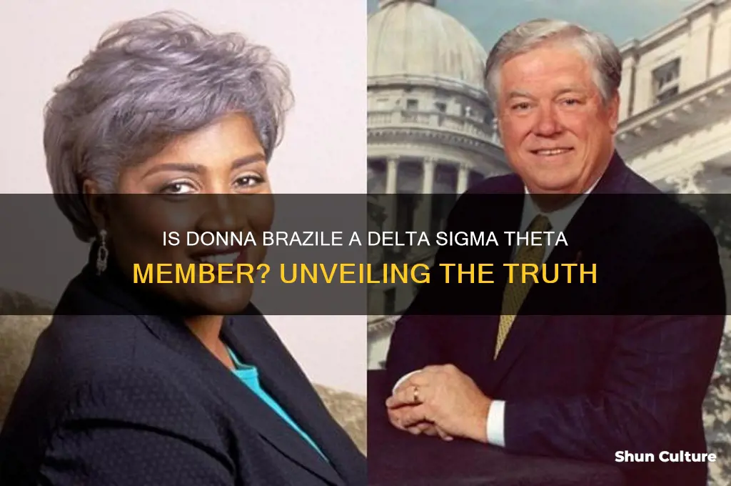 is donna brazile a member of delta sigma theta
