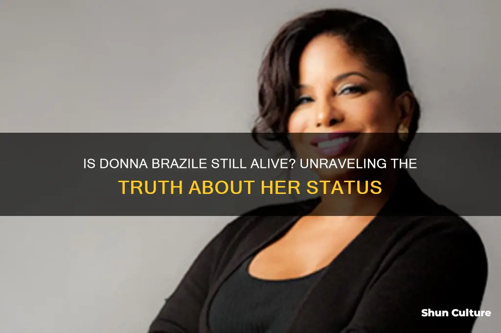 is donna brazile alive