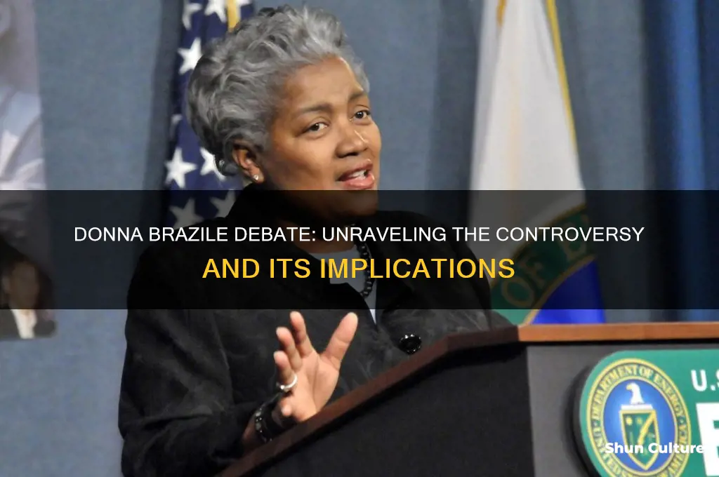 is donna brazile debate