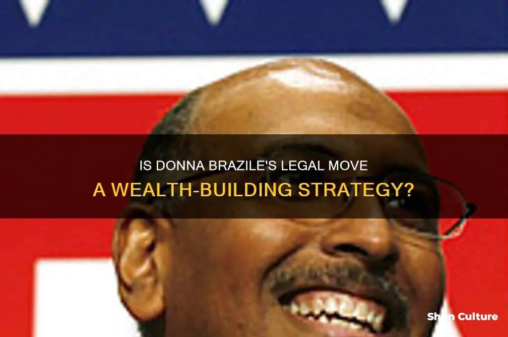 is donna brazile lawyering up set rich