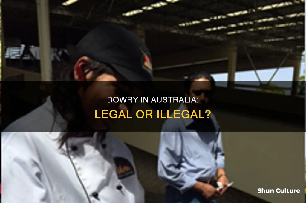 is dowry illegal in australia