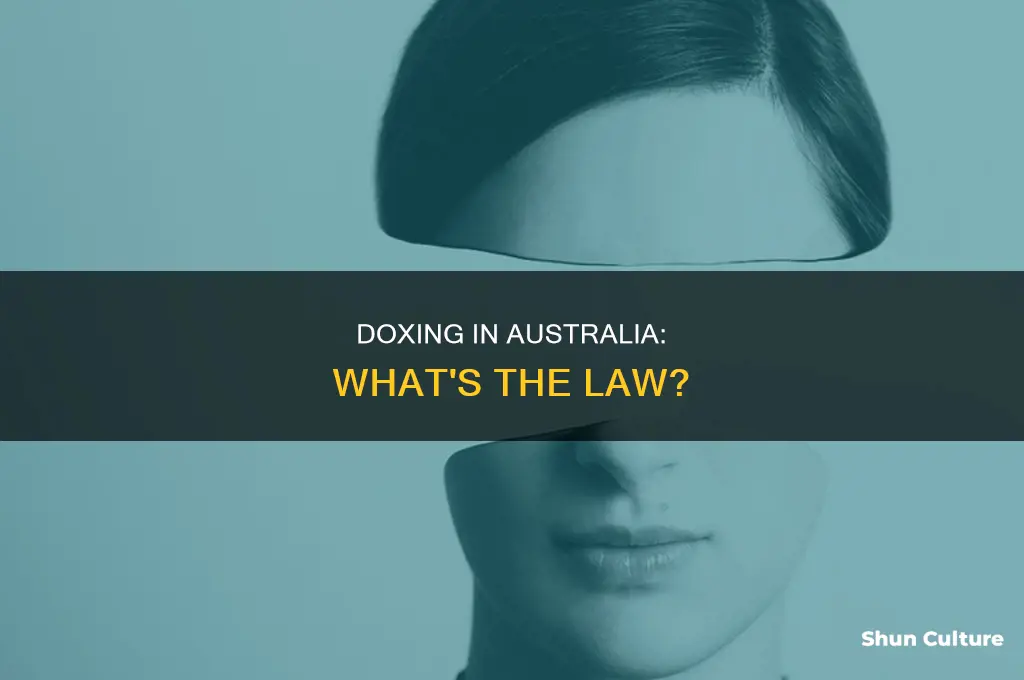 is doxing illegal in australia