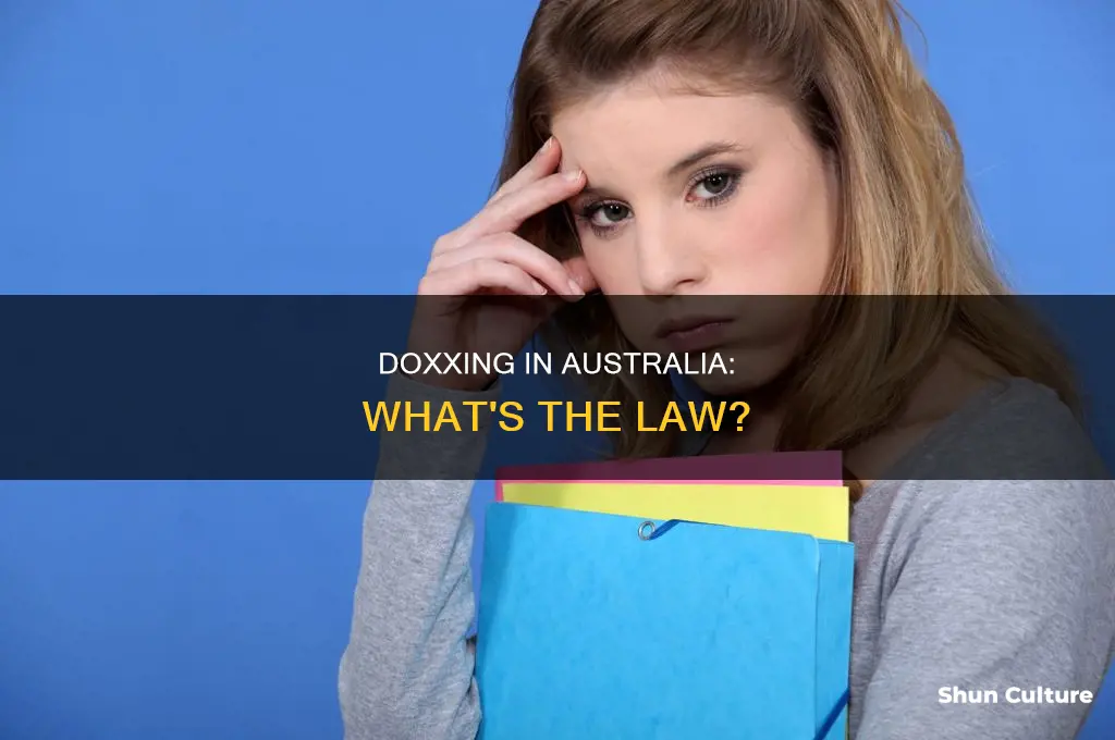 is doxxing illegal in australia