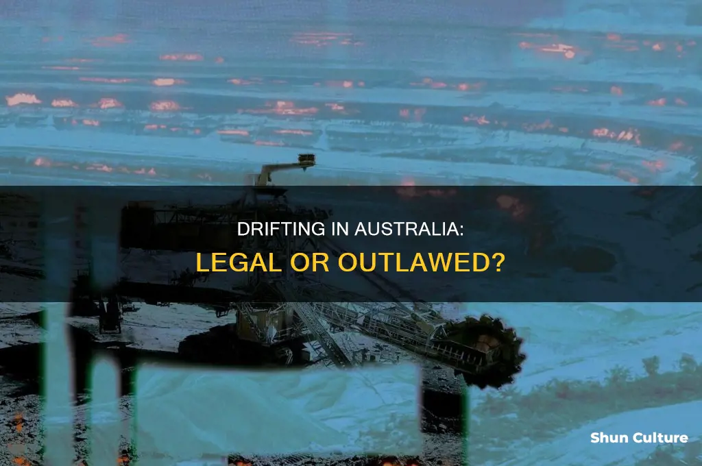 is drifting illegal in australia