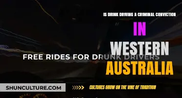 Drink Driving: Western Australia's Criminal Conviction?