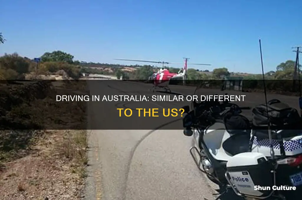is driving in australia same like in us