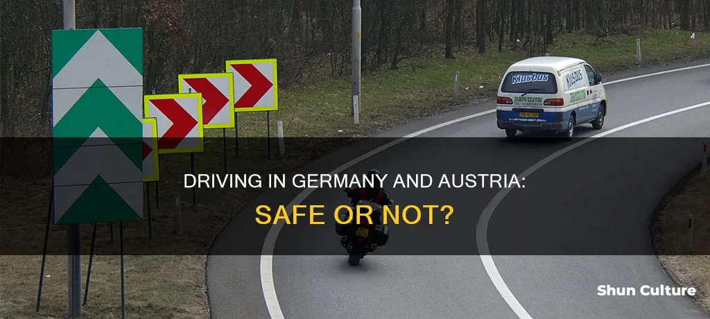 is driving safe throughout germany and austria