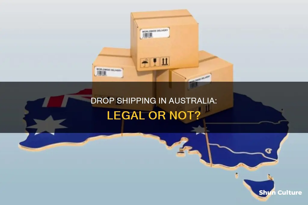 is drop shipping illegal in australia