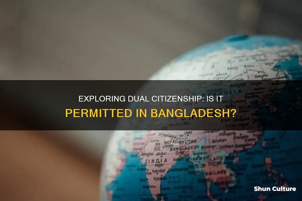 is dual citizenship allowed in bangladesh