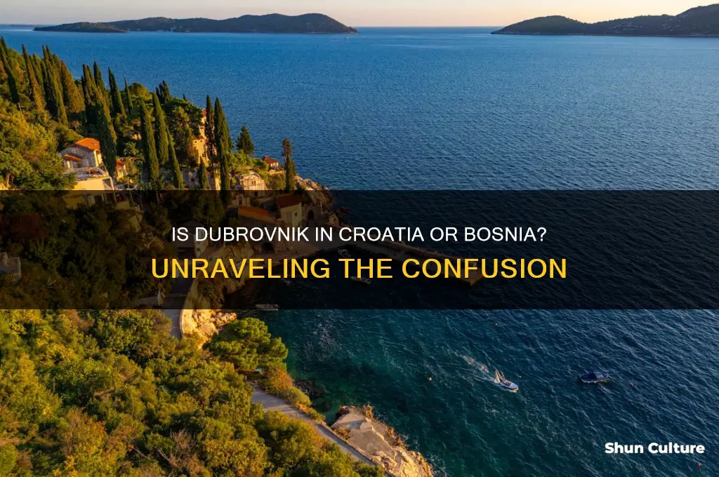 is dubrovnik in croatia or bosnia