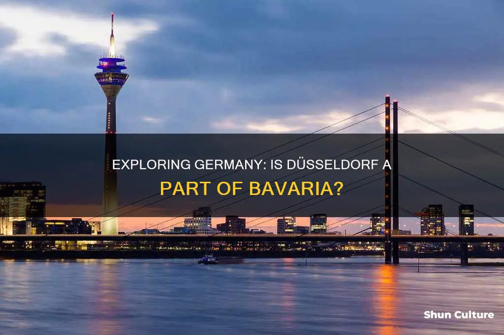 is dusseldorf in bavaria