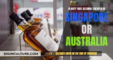 Duty-Free Alcohol: Singapore vs Australia