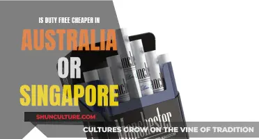 Duty-Free Shopping: Australia vs Singapore