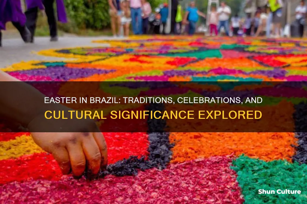 is easter celebrated in brazil