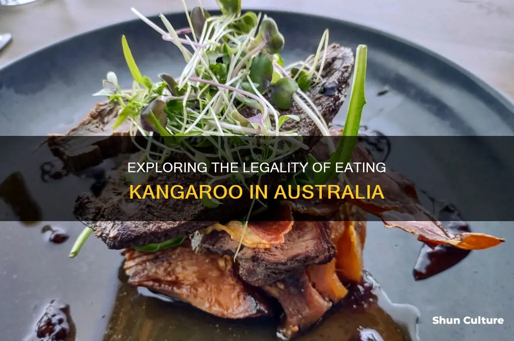 is eating kangaroo illegal in australia